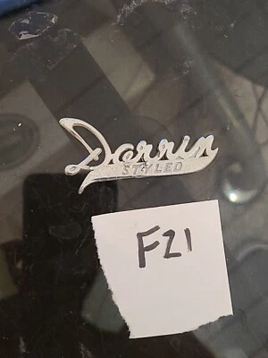 1947-54 FRAZER MANHATTAN DARRIN STYLED TRUNK EMBLEM OEM ... BIN FZ1 48 49 50 51 - Image 1 of 3