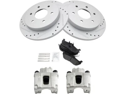 For 2004-2015 Nissan TITAN Brake Pad Rotor and Caliper Set Rear 99319KZQR 2005 Foto 1 de 2