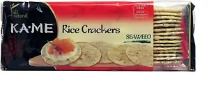Ka-Me  Rice Crackers, Seaweed, 3.5 Ounce (Pack of 12) - Picture 1 of 3