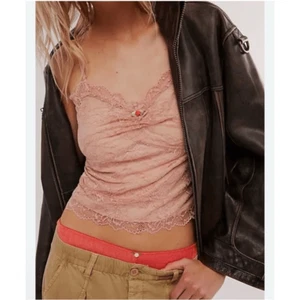 Free People Lacey Top Essential Misty Rose Cami Sleeveless top NWOT small pink - Picture 1 of 16