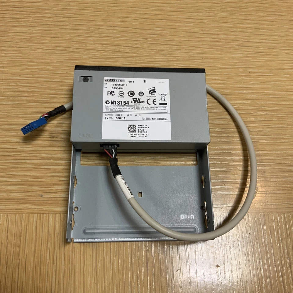 TEAC CA-400 Media Card Reader P/N: 1930960B13  with cable - Image 1 of 1