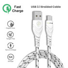 Produktbild - USB Type-C Fast Charger Charging Braided Cable Lead For Samsung Galaxy Z FLIP6 5