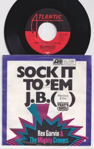 Rex GARVIN * Sock It To 'Em J.B. * 6T's MOD Northern SOUL WIGAN 45 * Listen! - Picture 1 of 2