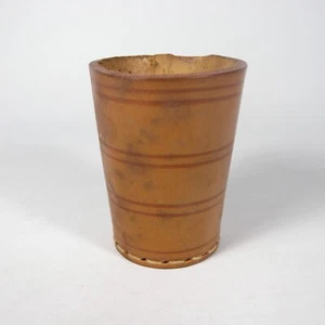 GLAS KOMPASS LANZE SPIELWÜRFEL LEDER LEDER VINTAGE - V767 - Bild 1 von 14