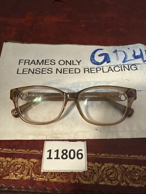 Marcos de basura de lente COACH AMARA HC6038 5094 BEIGE ARENA solo 51 mm G242 Foto 1 de 4