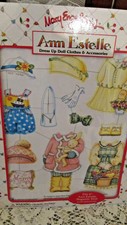 Ann Estelle Dress Up Paper Doll Clothes & Accessories, Unopened, Pk 2