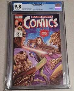 Dark Horse Comics #7 CGC 9.8 WP Star Wars 1. Name Sunrider 1993 - Bild 1 von 3