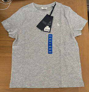 Jack Wills T-shirt Chłopięcy Szary Mark 9 - 10 Nowy oznakowany Koszulka z krótkim rękawem