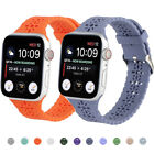 Band dünnes Silikon für Apple Watch Serie Ultra 8 7 6 SE Armband Mode Spitze