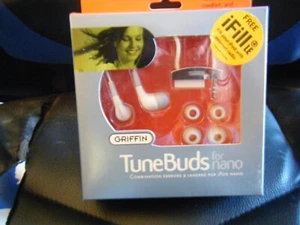 GRIFFIN TUNEBUDS PARA PRIMER Y TERCER IPOD NANO - Imagen 1 de 2