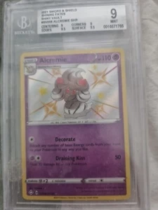 2021 Pokemon Sword And Shield .Alcremie.Beckett 9 - Picture 1 of 3