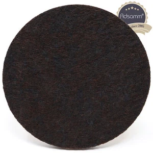 16 x Filzgleiter | Ø 90 mm | Braun | rund | 5.5 mm starke selbstklebende Möbe... - Bild 1 von 2