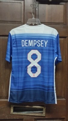 Camiseta y pantalones cortos de fútbol para hombre Nike Dri Fit USA USMNT Clint Dempsey #8 nueva con etiquetas talla S Foto 1 de 4