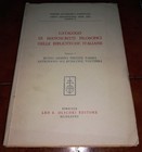 CATALOGO DI MANOSCRITTI FILOSOFICI NELLE BIBLIOTECHE ITALIANE BUSTO ARSIZIO 1981