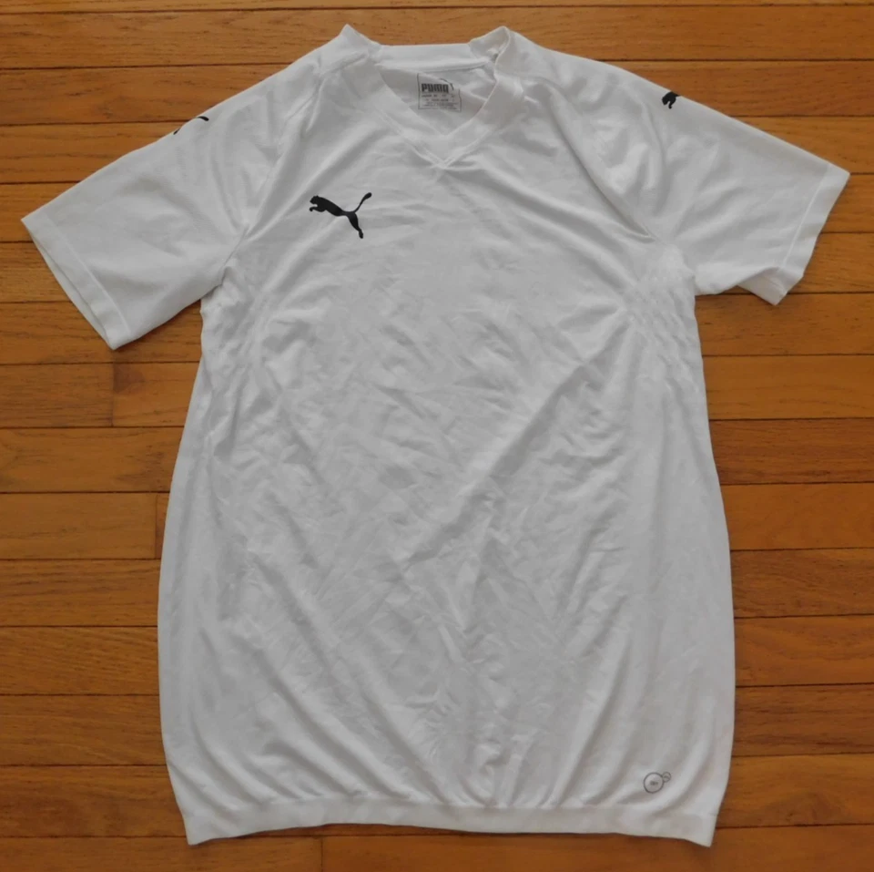 CAMISETA PUMA FINAL EVOKNIT Color: Blanco, Talla: Grande Nueva, Envío Gratis Foto 1 de 1