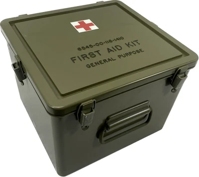 First Aid Kit Box 9x9x7 Plastic size B, NEW - Image 1 of 4