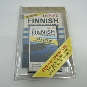 Vintage Berlitz Finnish For Travellers - Foto 1 di 3