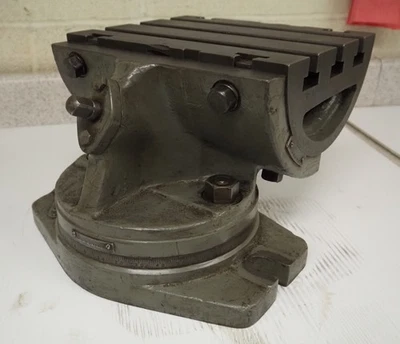 U.S. Auto Box Machine Co. Mesa de placa de ángulo giratorio inclinable, 10" x 8" x 8" Foto 1 de 4