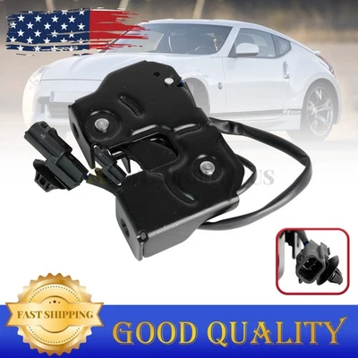 NEW Hood Lock Latch Right Passenger Fit Nissan 370Z GTR Infiniti G37 Q60 Q40 G35 Foto 1 de 4
