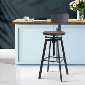 NEW MyBar Rustic Industrial Style Metal Bar Stool - Picture 1 of 9