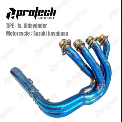 Exhaust System Suzuki GSX 1300R For Hayabusa Sidewinder Drag Race Competition - Image 1 of 4