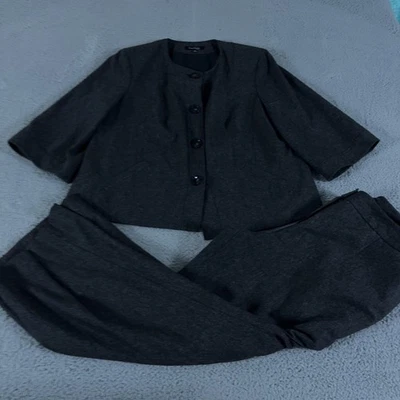 Traje Pantalón Evan Picono Mujer 2X Multicolor Lana Blazer Pantalones Pantalones 2 Piezas Foto 1 de 4