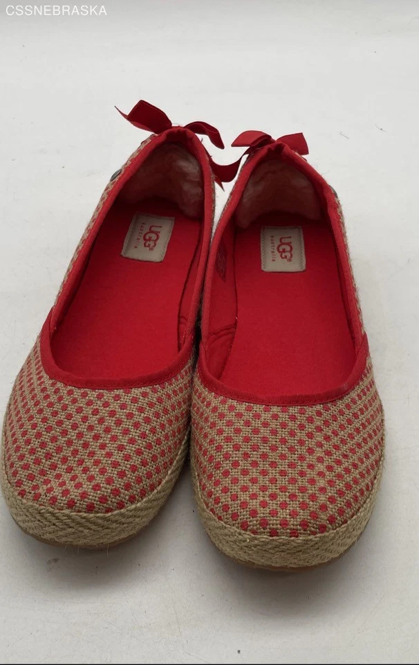 Zapatos planos de ballet UGG Australia para mujer lunares sin cordones - talla 9 Foto 1 de 4