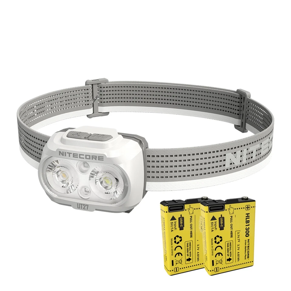 Nitecore UT27 Pro AAA 800 Lumens Rechargeable Running Headlamp
