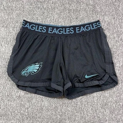 Pantalones Cortos Philadelphia Eagles Para Mujer XS Negros NFL Fútbol Nike Dri Fit Correr Foto 1 de 4