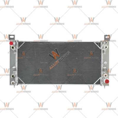 2370 3Row Radiator Fit 99-14 Chevy Silverado 1500 Suburban 2500 GMC Sierra 34"W Foto 1 de 4