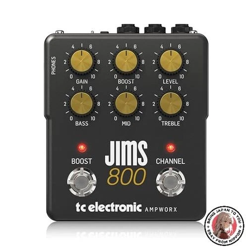NUEVO TC Electronic JIMS 800 Preamplificador un preamplificador de guitarra de alta ganancia con TC Ampworx Foto 1 de 1