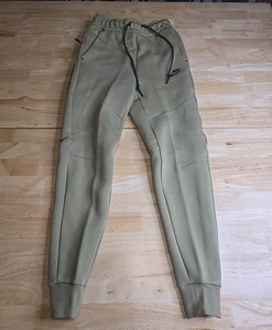 Pantalones de chándal Nike Tech polar (neutro oliva/negro) XS para hombre HV0959-277 - Imagen 1 de 6