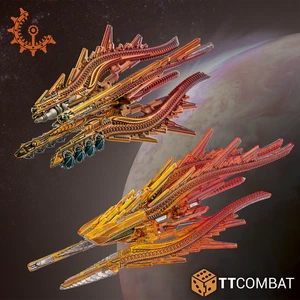 Dropfleet Commander BNIB Shaltari Battlecruisers - Picture 1 of 19