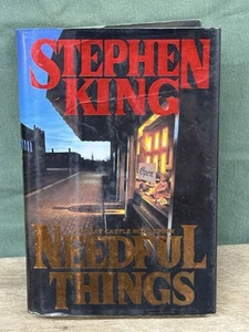 Stephen King Needful Things Hardcover 1st Edition - Picture 1 of 9