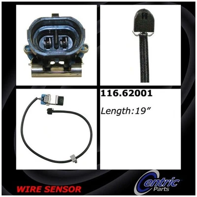 Cable sensor pastillas freno centric Parts 116.62001 para Cadillac Seville 98-03 Foto 1 de 4