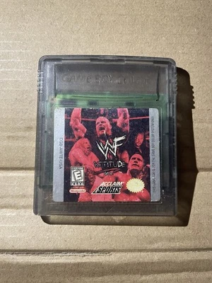 Cartucho de juego color WWF Attitude Gameboy Foto 1 de 2