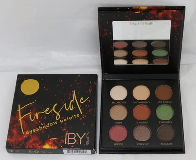 NEW IBY BEAUTY Fireside Eyeshadow Palette (FULL SIZE, 9 Shades) IPSY EXCLUSIVE - Image 1 of 2