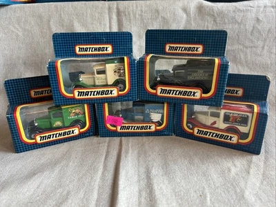 Matchbox Diecast Models - Job Lot of 5 MB38 Ford Model A Vans Mint/Boxed - Image 1 of 4