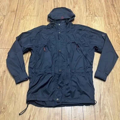 Chaqueta Hidratante Fjallraven Raven Para Hombre Mediana Negra Impermeable Senderismo Aire Libre Foto 1 de 4