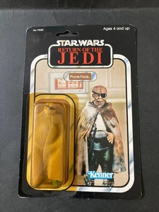 Star Wars ,Kenner 1984 ROTJ,Prune Face, In Pack - Picture 1 of 2
