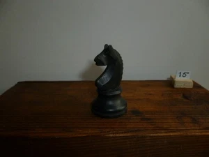 Spare Chess piece, Knight 43mm wood Used - Picture 1 of 1