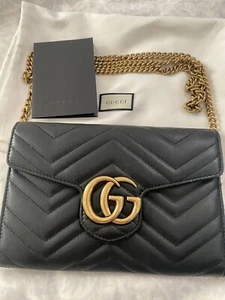 Authentic Gucci GG Marmont Wallet on Chain rrp$2650 - Picture 1 of 10