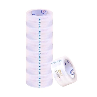 12 Rolls 2"x110 yds (330FT) Packaging Tape Shipping Tape Clear High Heavy Duty - Image 1 of 4