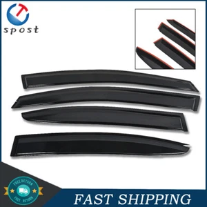 Fit For 2015-2019 Subaru WRX STI  Replacement Rain Sun Guard 4pcs Window Visors - Bild 1 von 7