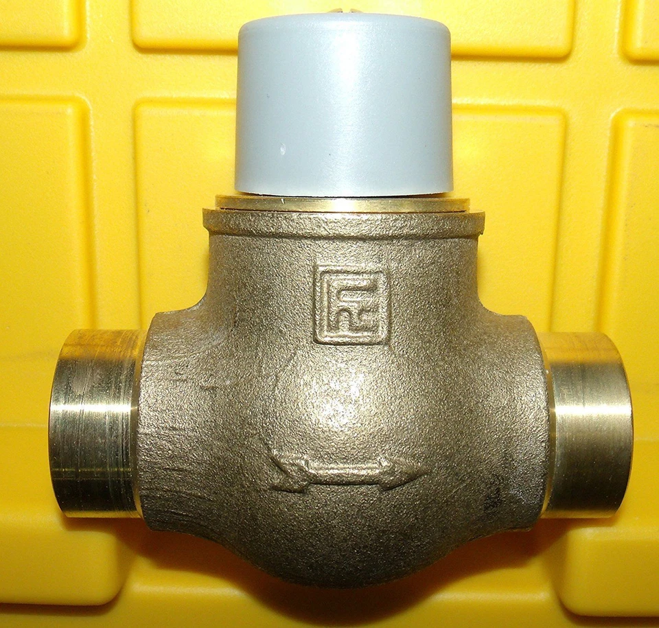 Honeywell 1" Gravity Flow Check Conexión de Sudor Cobre (LOTE de 7) YHFC201SB  Foto 1 de 1