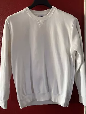Zara White  Sweatshirt , Size X-large • 12€