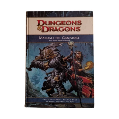 Dungeons & Dragons - Manuale del Giocatore in Italiano 4° Edizione D&D  - Immagine 1 di 3