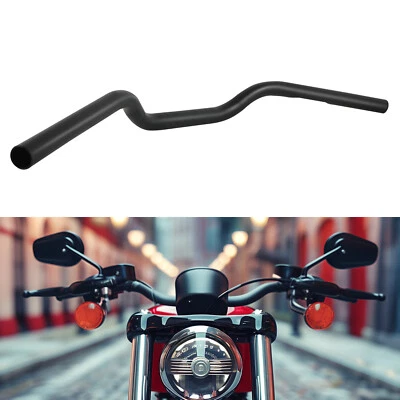 Manillar de motocicleta 7/8" 22 mm manillar para Honda CB500 CB500X CB500F negro Foto 1 de 4