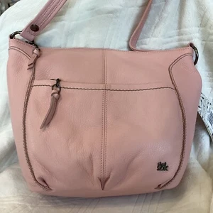 The Sak Leather NEW Iris Petal Pink Hobo Shoulder Bag 104622 $149 - Picture 1 of 10
