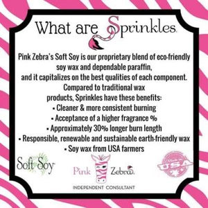 Pink Zebra Wax Sprinkles - Full 3.75 oz. size -over 240 Scents available ! - Picture 1 of 243